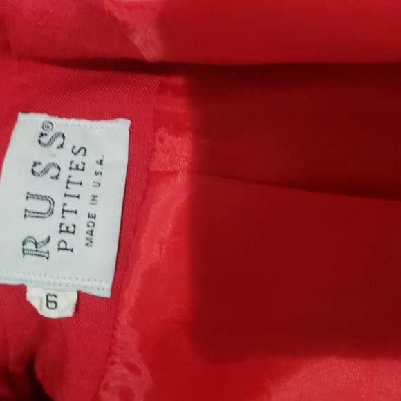 Russ Red blazer - Picture 6 of 7